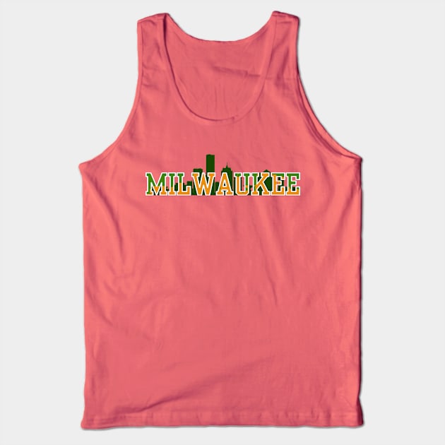 Milwaukee Skyline Tank Top by zsonn